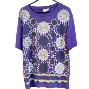 Vintage Dreamcatcher Size XL Kavio Designs Purple Shirt